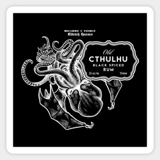 Old Cthulhu Rum - Black Label Sticker